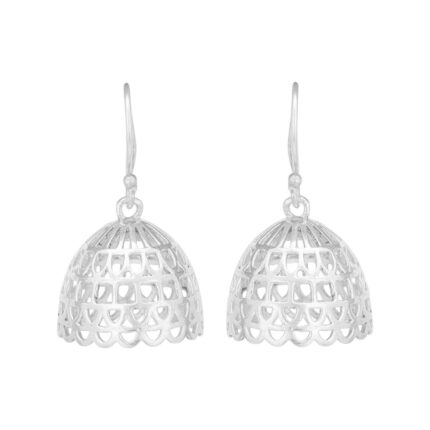 Filigree 92.5 Sterling Silver Jhumkis