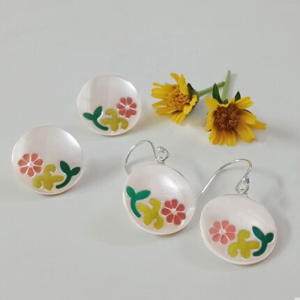 Blossoming Flowers 92.5 Sterling Silver Earrings